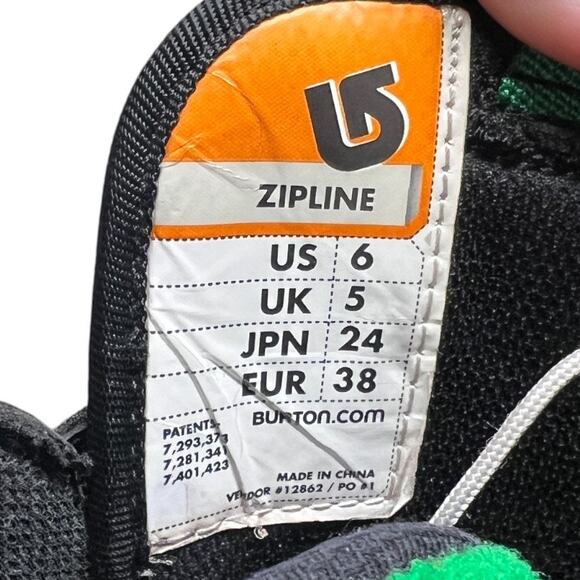 BURTON Zipline Boa Size 6k Snowboard Boots BOA FIT System Comfort Kid Friendly - Picture 15 of 15